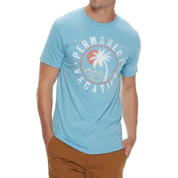 Sonoma Other - Unisex permanent vacay blue short sleeve tee m